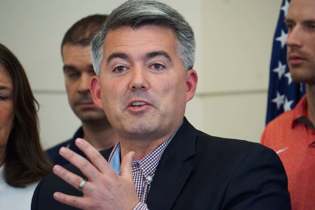 Cory Gardner Speakingat Event Wallpaper