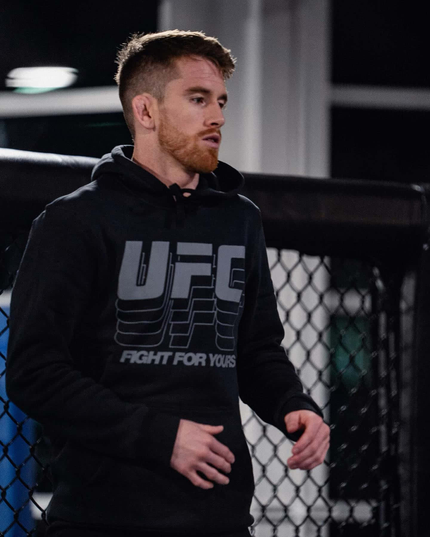 Cory Sandhagen With Ufc Hoodie Wallpaper