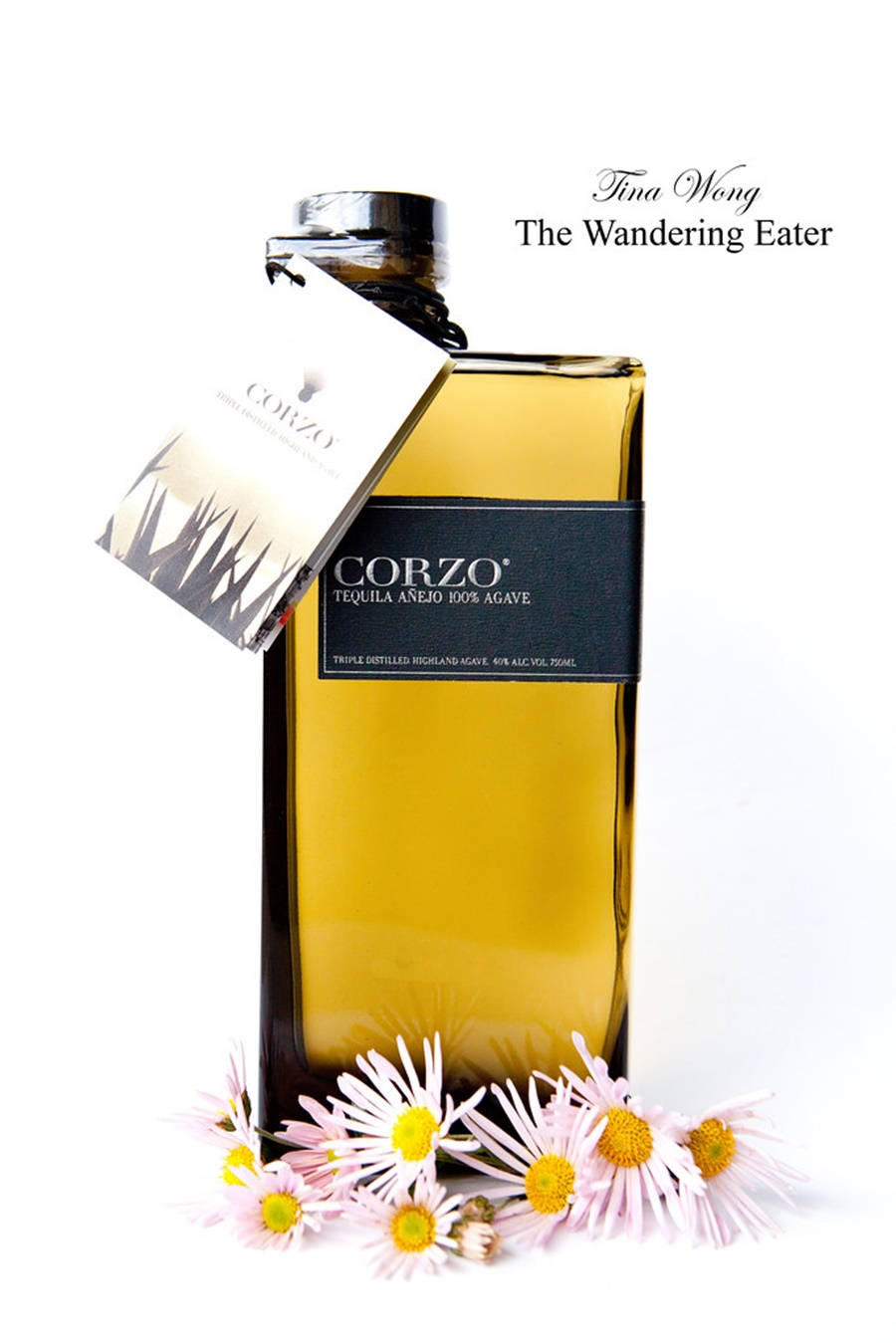 Corzo Anejo Tequila Chamomile Flowers Wallpaper