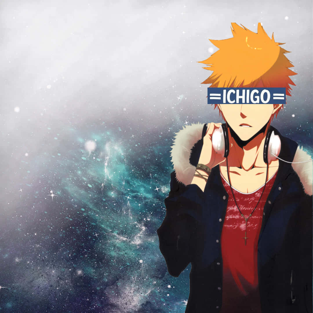 Cosmic_ Ichigo_ Drip_ Artwork Wallpaper