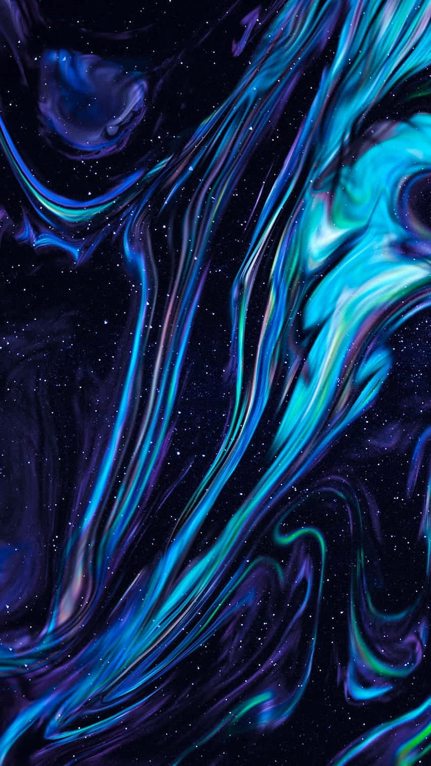 Cosmic Marble Swirls Wallpaper