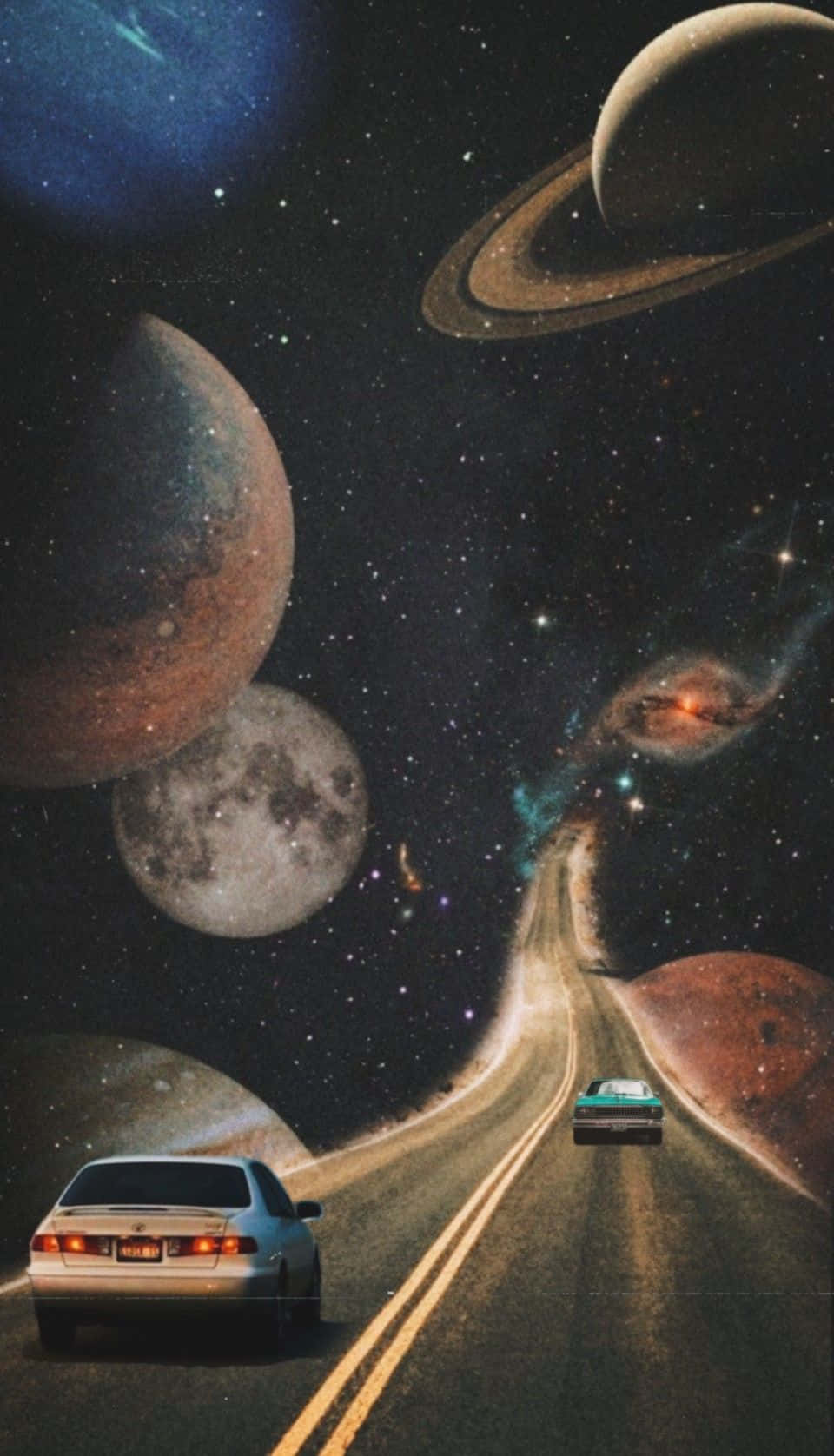 Cosmic_ Road_ Trip_ Vintage_ Space_ Aesthetic.jpg Wallpaper