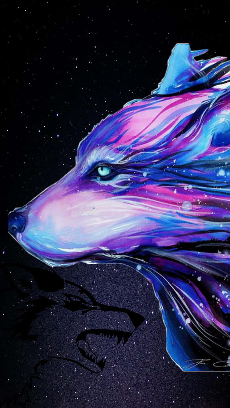 Cosmic_ Wolf_ Artwork.jpg Wallpaper