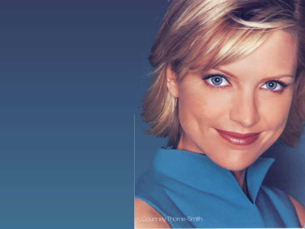 Courtney Thorne Smith Shining In A Photoshoot Wallpaper