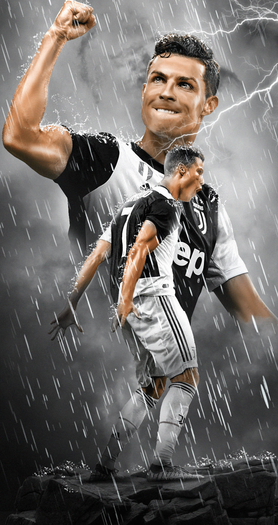 Cr7 Cool Fist Pump Wallpaper