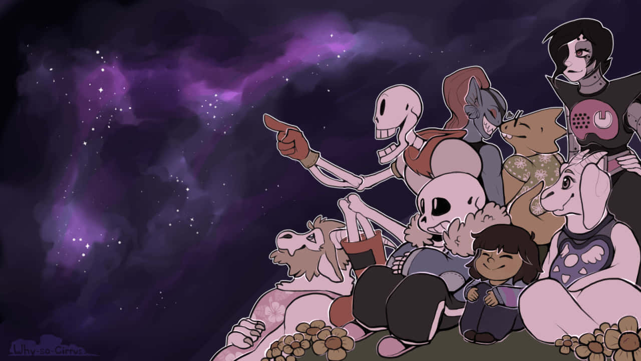 Create An Exciting Adventure With Undertale Desktop Wallpaper