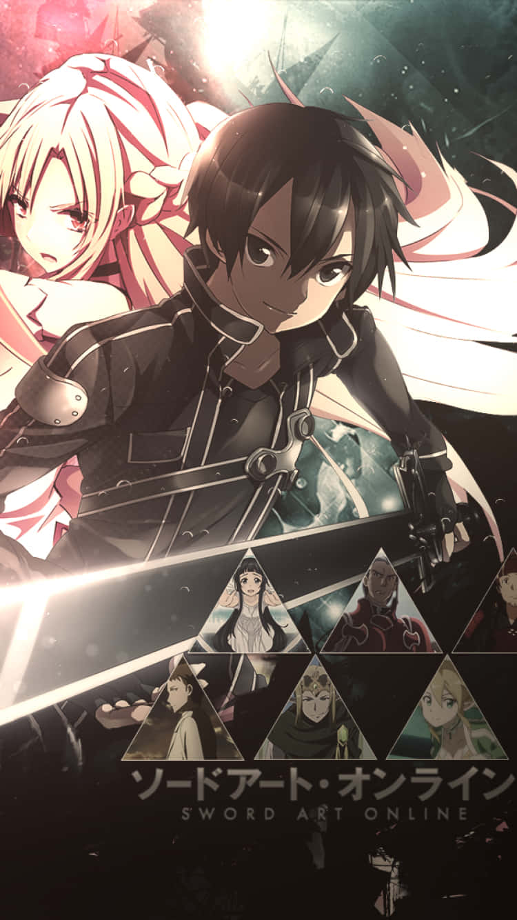 Create Your Own Adventure With Sword Art Online Iphone Wallpaper