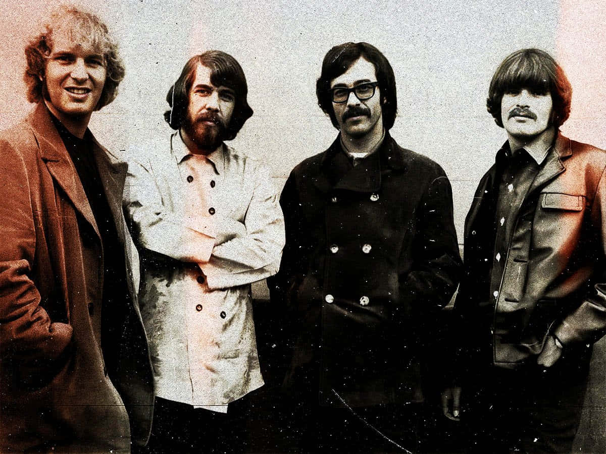 Creedence_ Clearwater_ Revival_ Band_ Portrait Wallpaper