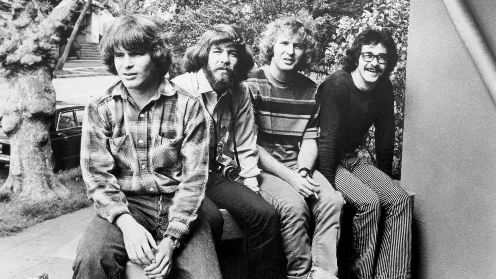 Creedence Clearwater Revival Band Portrait Wallpaper