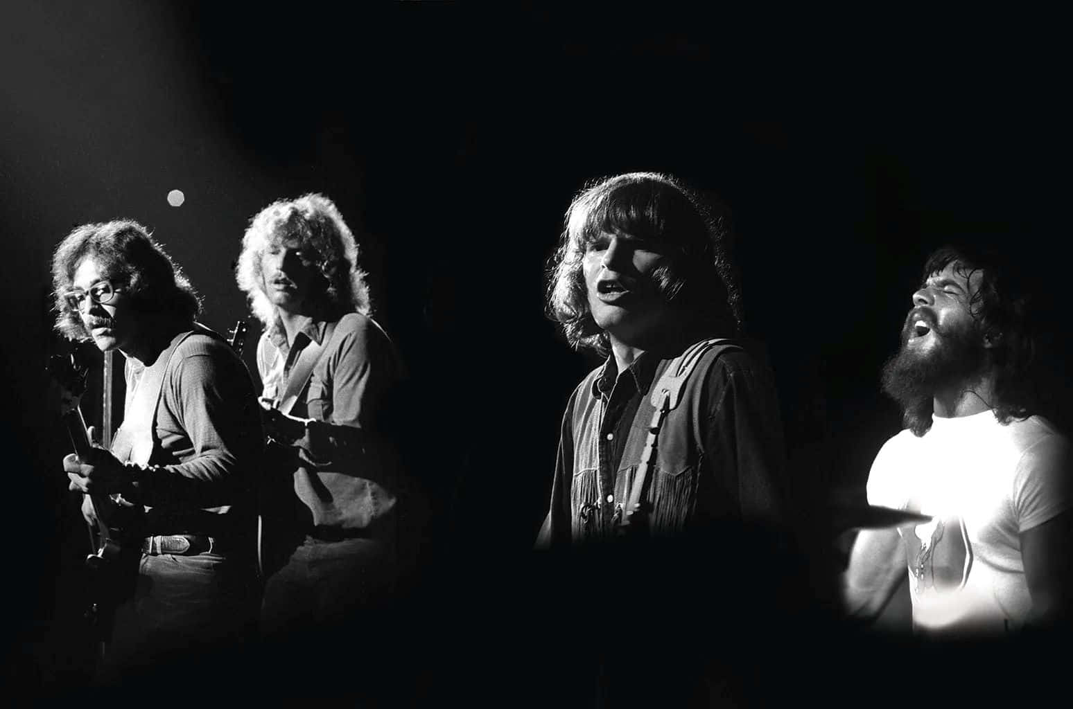 Creedence Clearwater Revival Live Performance Wallpaper