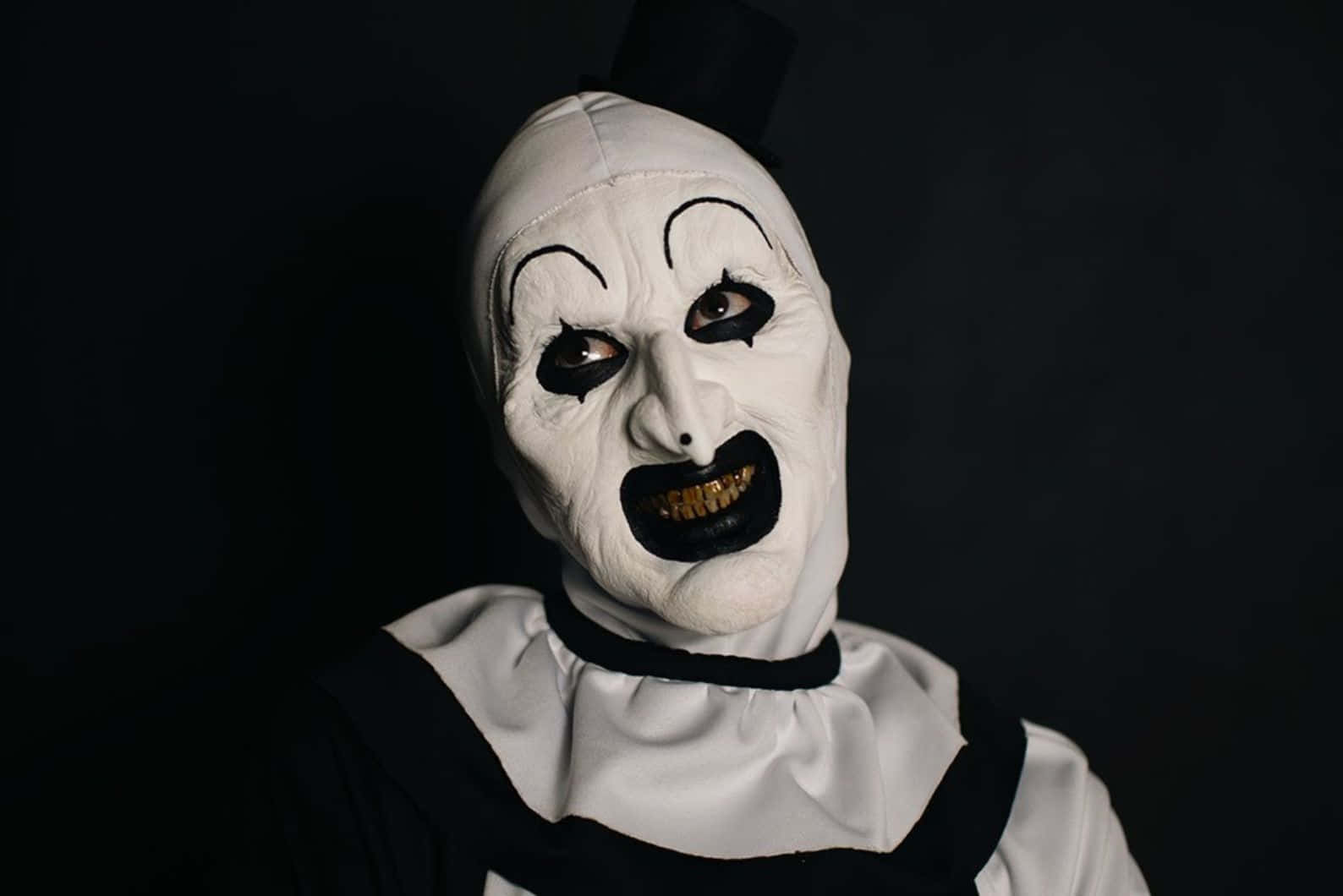 Creepy Art The Clown Portrait Wallpaper