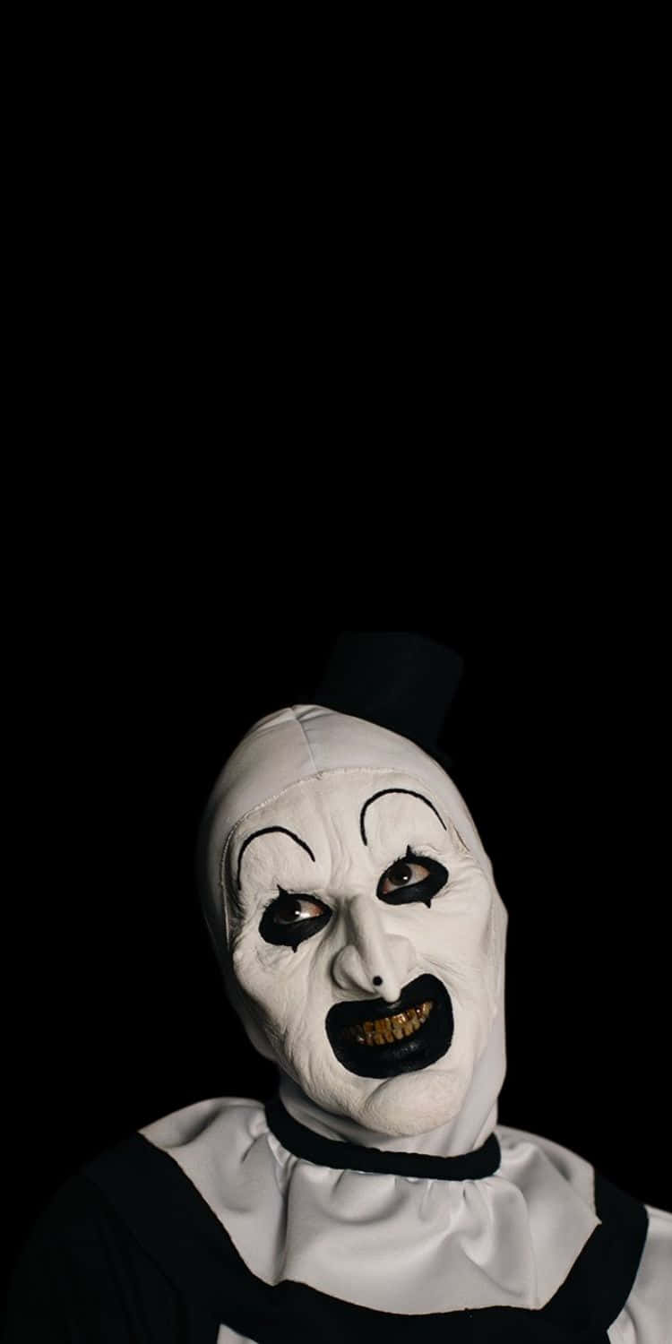 Creepy Clown Portrait Wallpaper