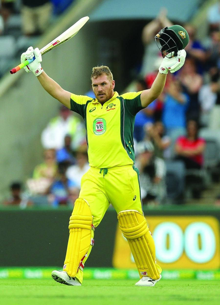 Cricketer Aaron Finch Wallpaper