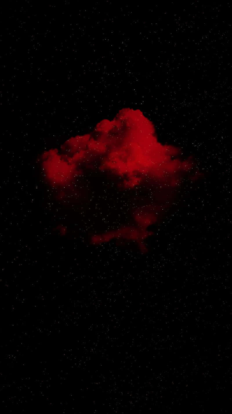 Crimson_ Nebula_ Dark_ Romance_ Aesthetic Wallpaper