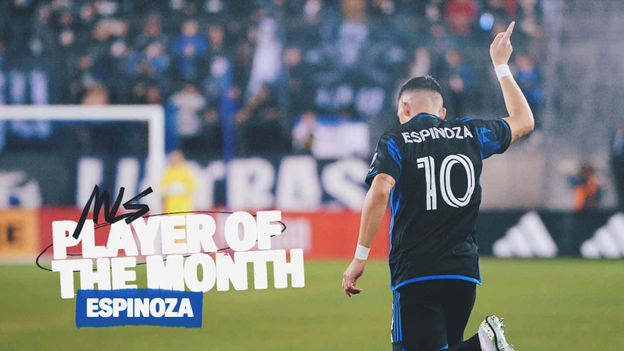 Cristian Espinoza Playerofthe Month Wallpaper