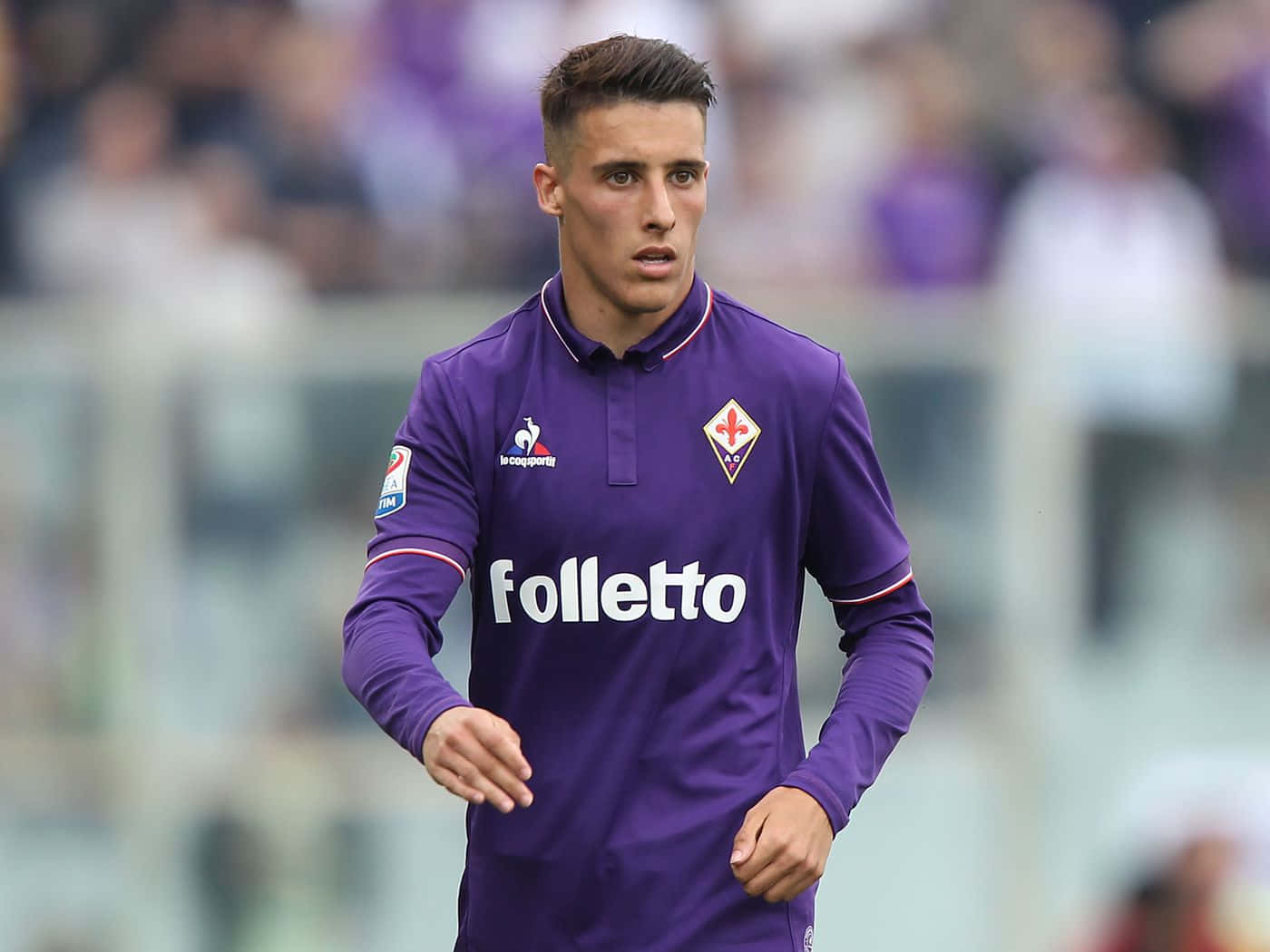 Cristian Tello Against Empoli Fc Wallpaper