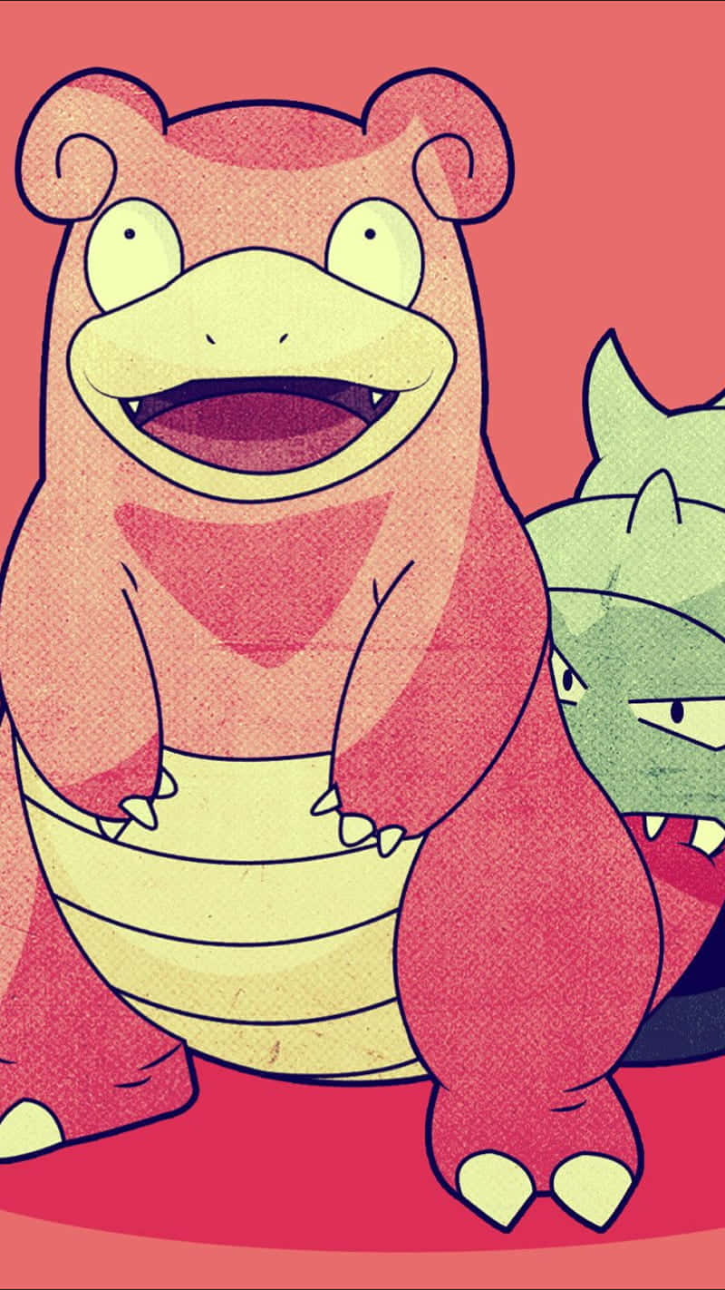 Cropped Slowbro Wallpaper