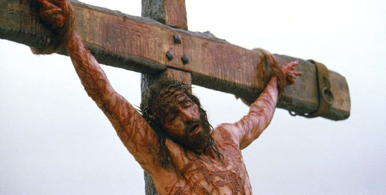 Crucifixion Scene Passion Christ Wallpaper