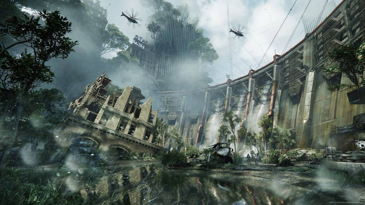 Crysis 3 Ravaged Spillway Wallpaper