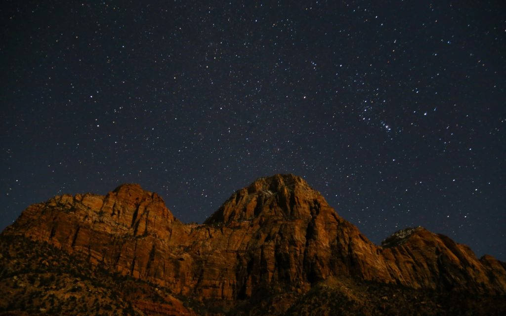 Crystal Clear Sky Viewed From The Hd Screen Wallpaper