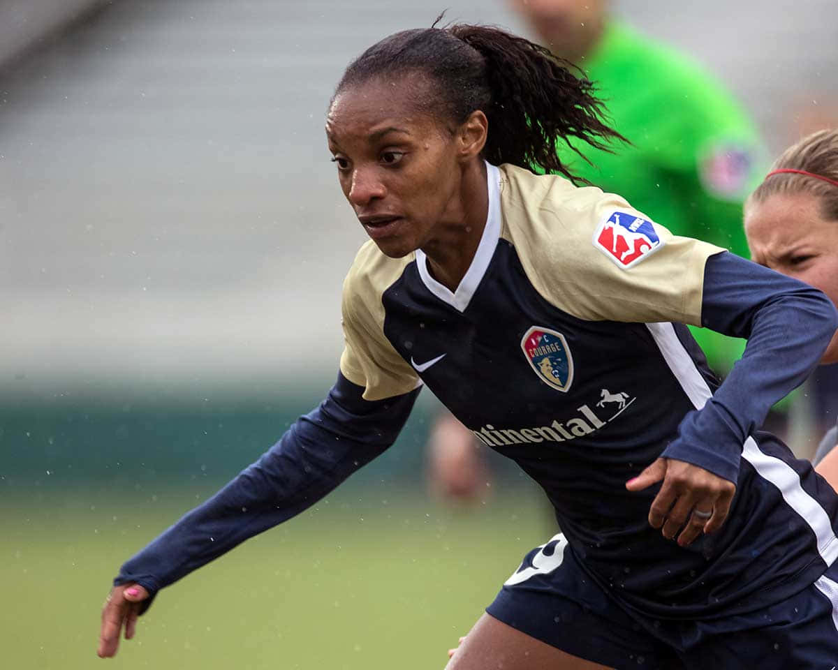 Crystal Dunn, Powerhouse On The Field Wallpaper