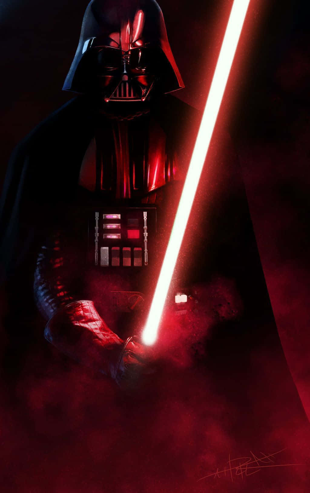 Custom Darth Vader Iphone Wallpaper