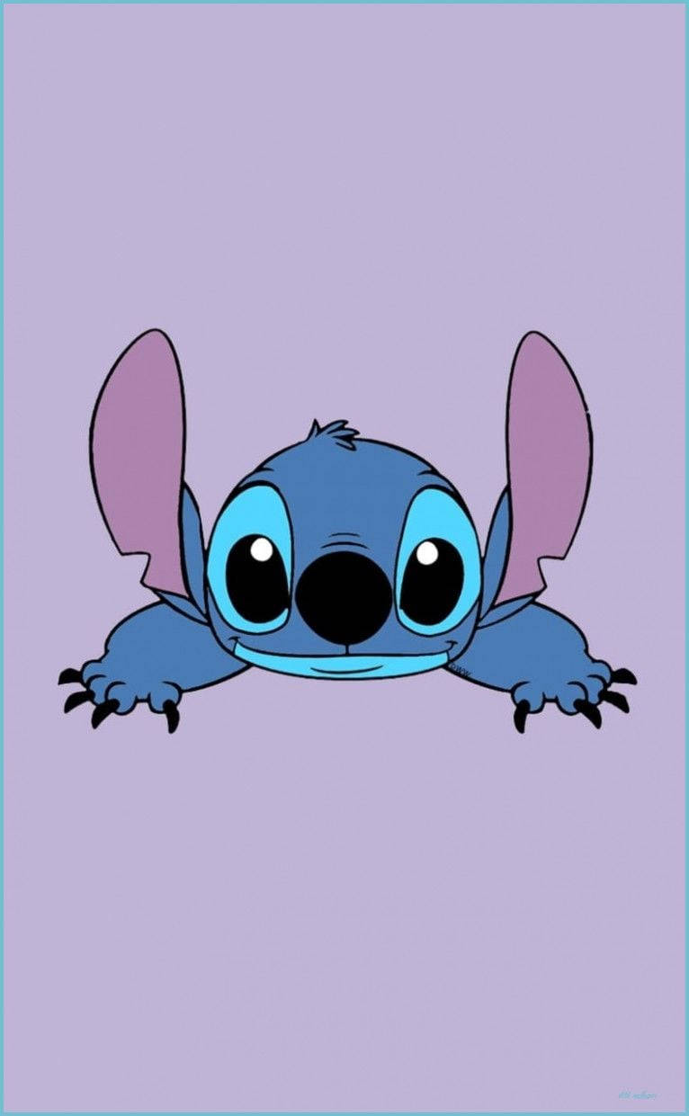 Cute Aesthetic Stitch Blue Koala Alien Wallpaper