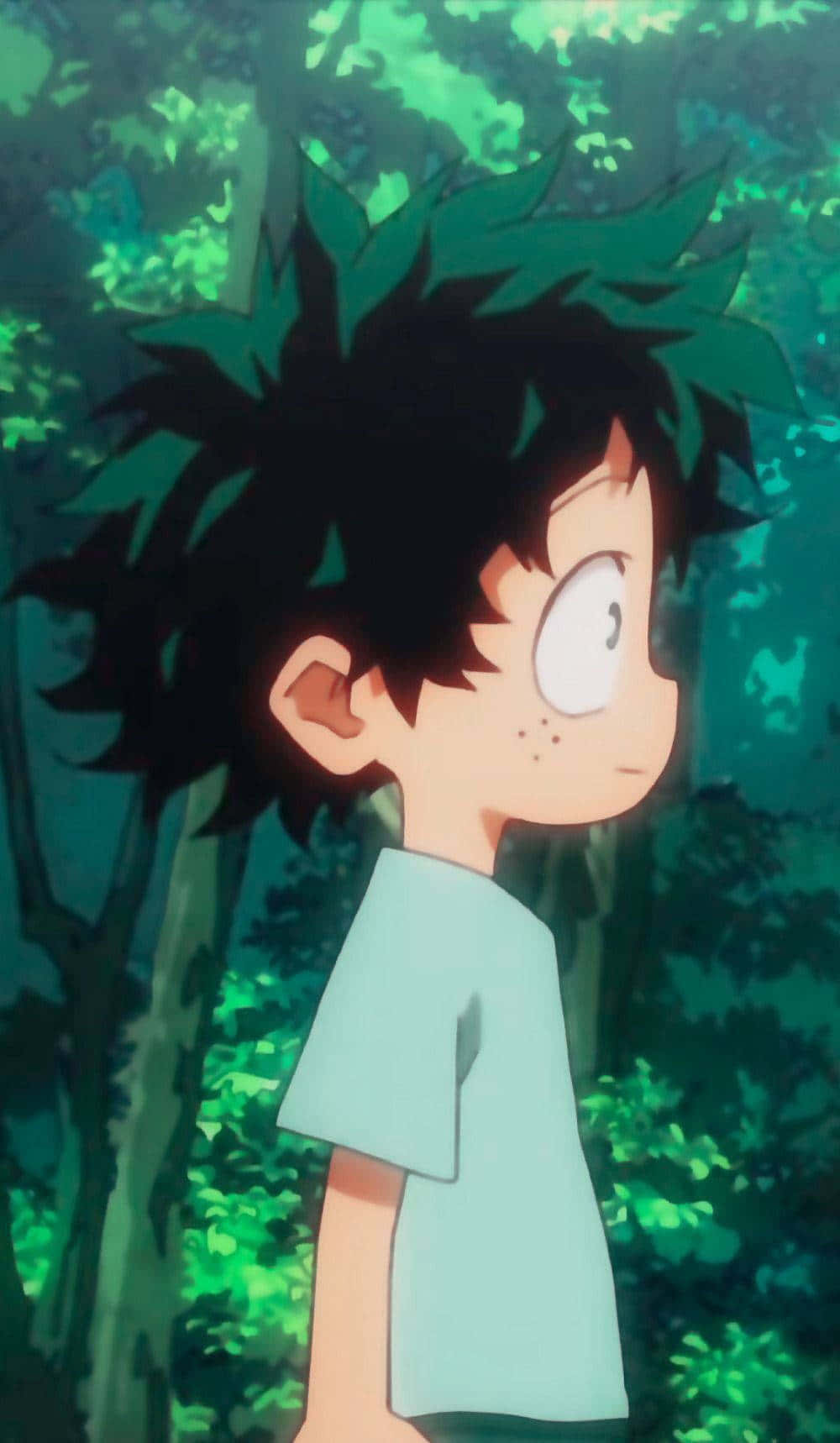 Cute And Adorable Baby Deku Wallpaper