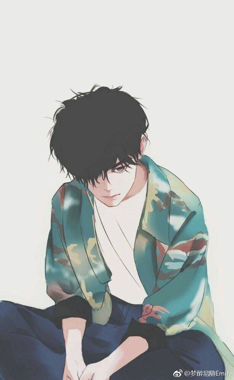 Cute Anime Pfp Emo Guy Wallpaper