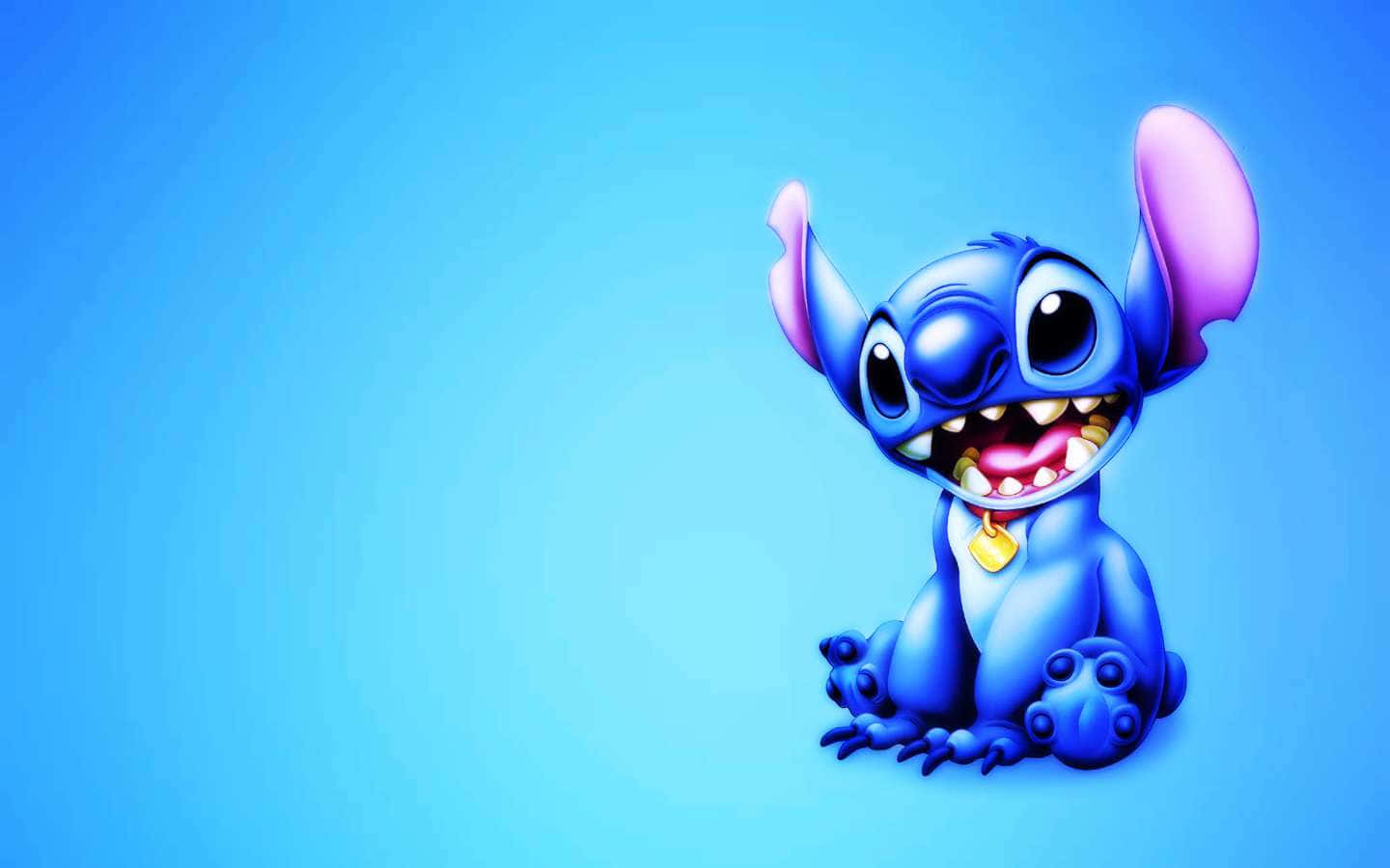 Cute Baby Stitch Powerpoint Wallpaper