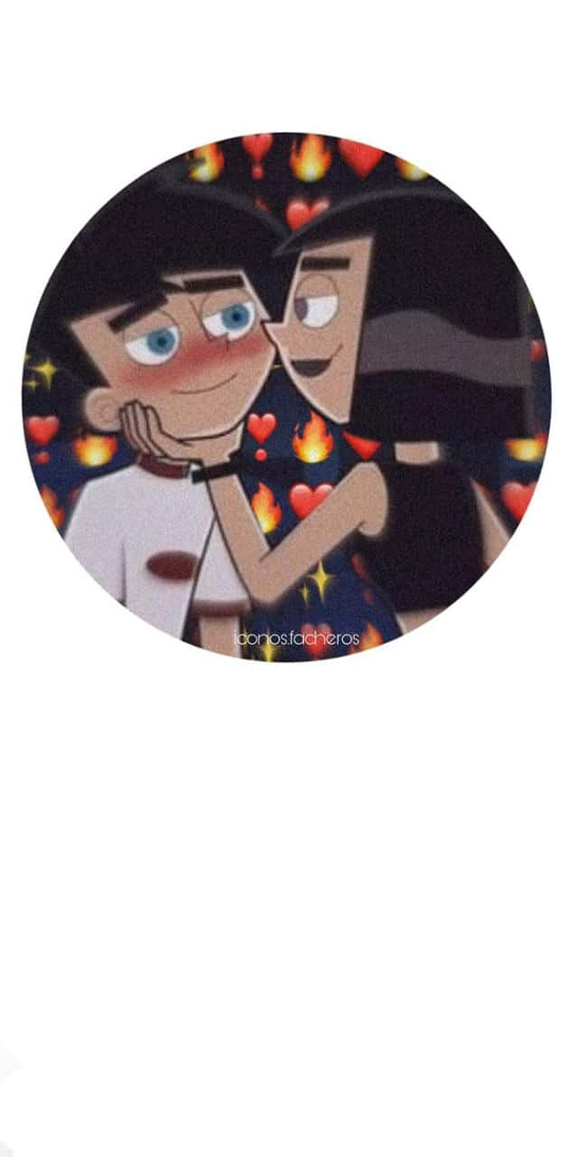 Cute Couple Danny Phantom Pfp Wallpaper