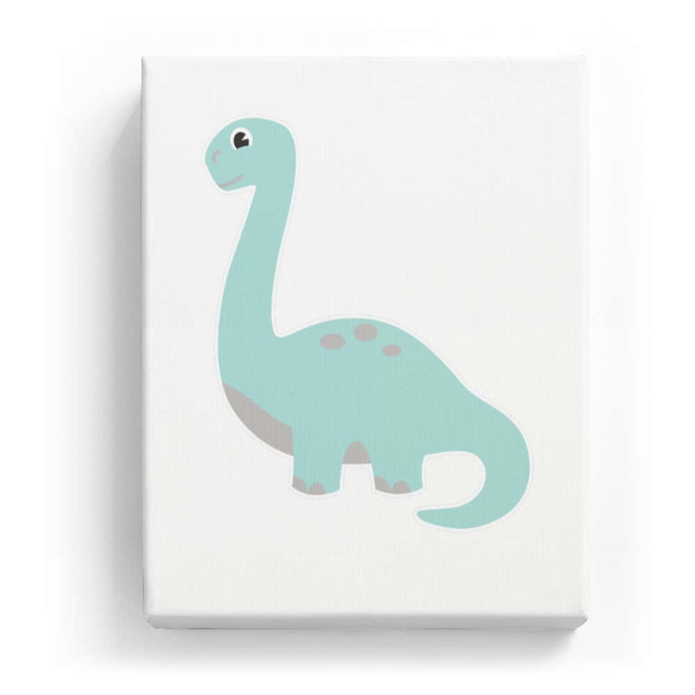 Cute Dinosaur Canvas Art Wallpaper