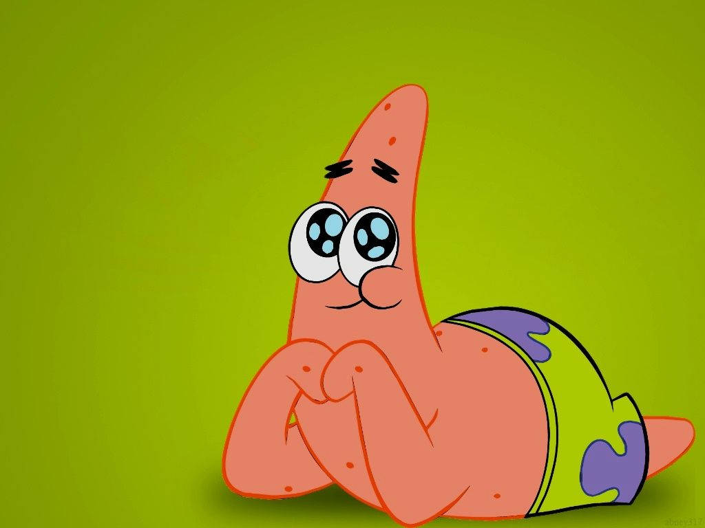 Cute Eyes Patrick Star Wallpaper