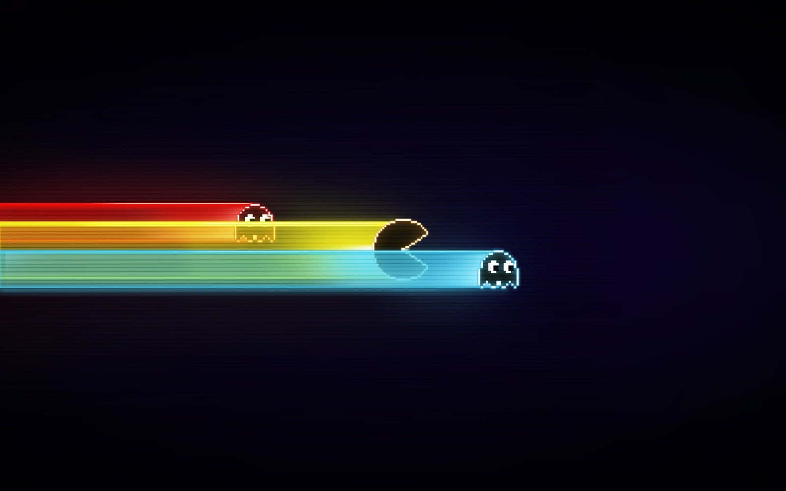 Cute Gaming Pac-man Wallpaper