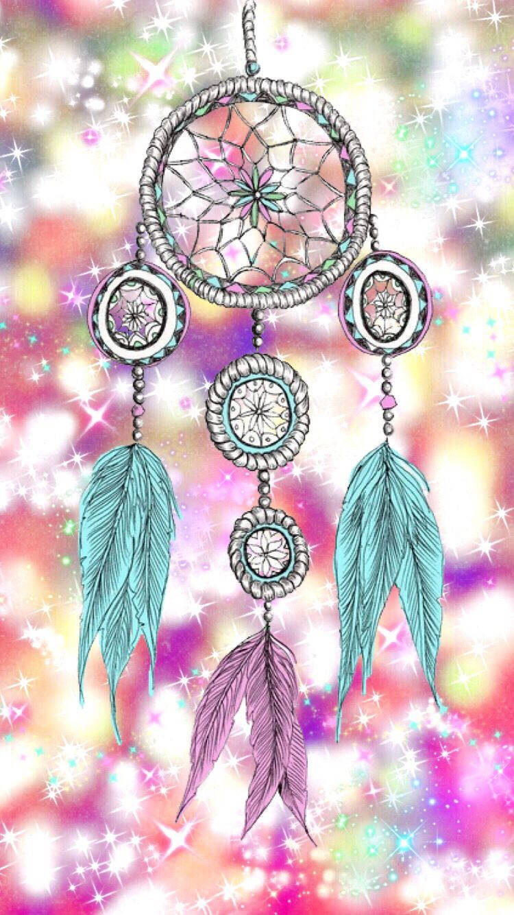 Cute Girly Dreamcatcher Wallpaper