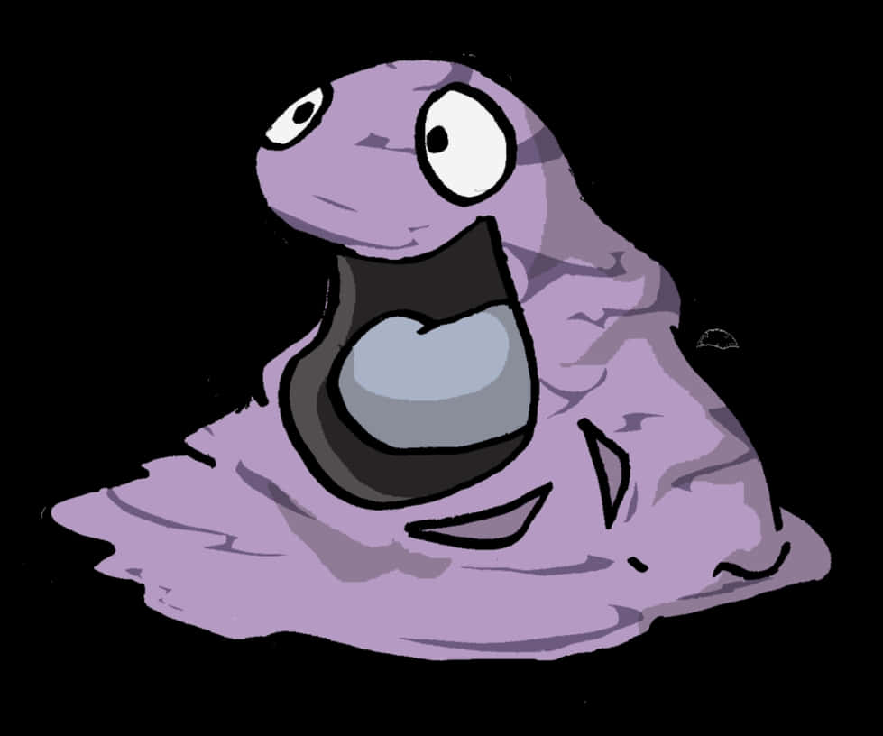 Cute Grimer Desktop Wallpaper