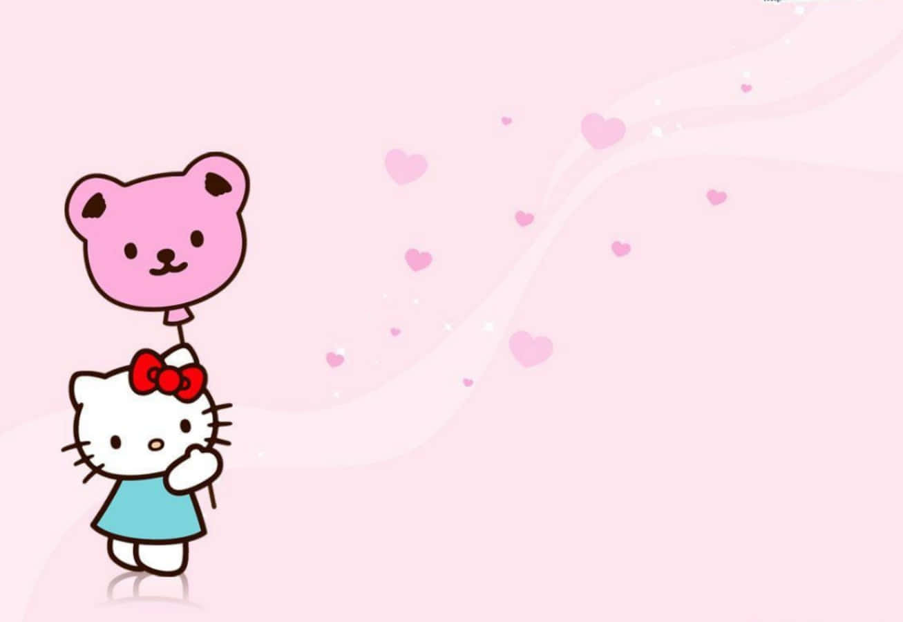 Cute Hello Kitty Themed Laptop Wallpaper