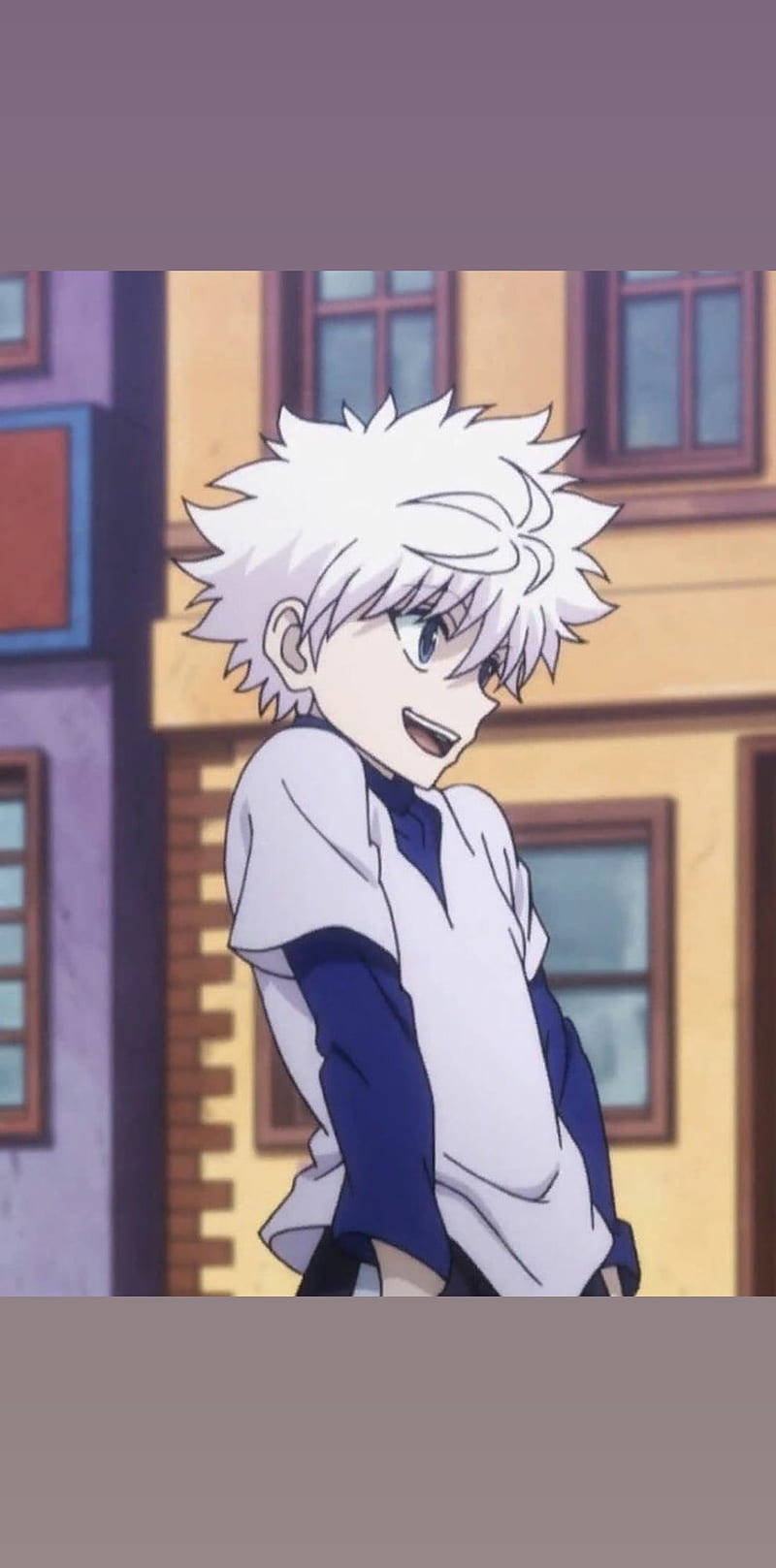 Cute Killua Hunter X Hunter Anime Scene Wallpaper