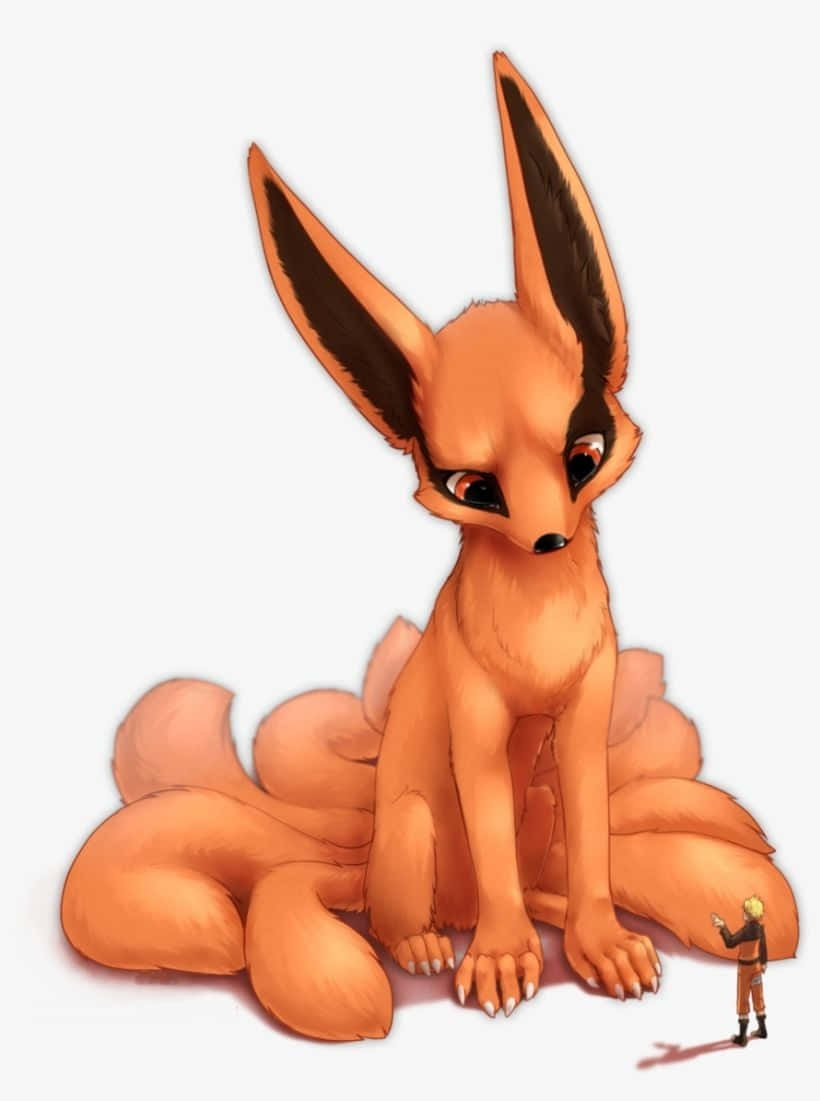 Cute Kurama Giant With Naruto Wallpaper