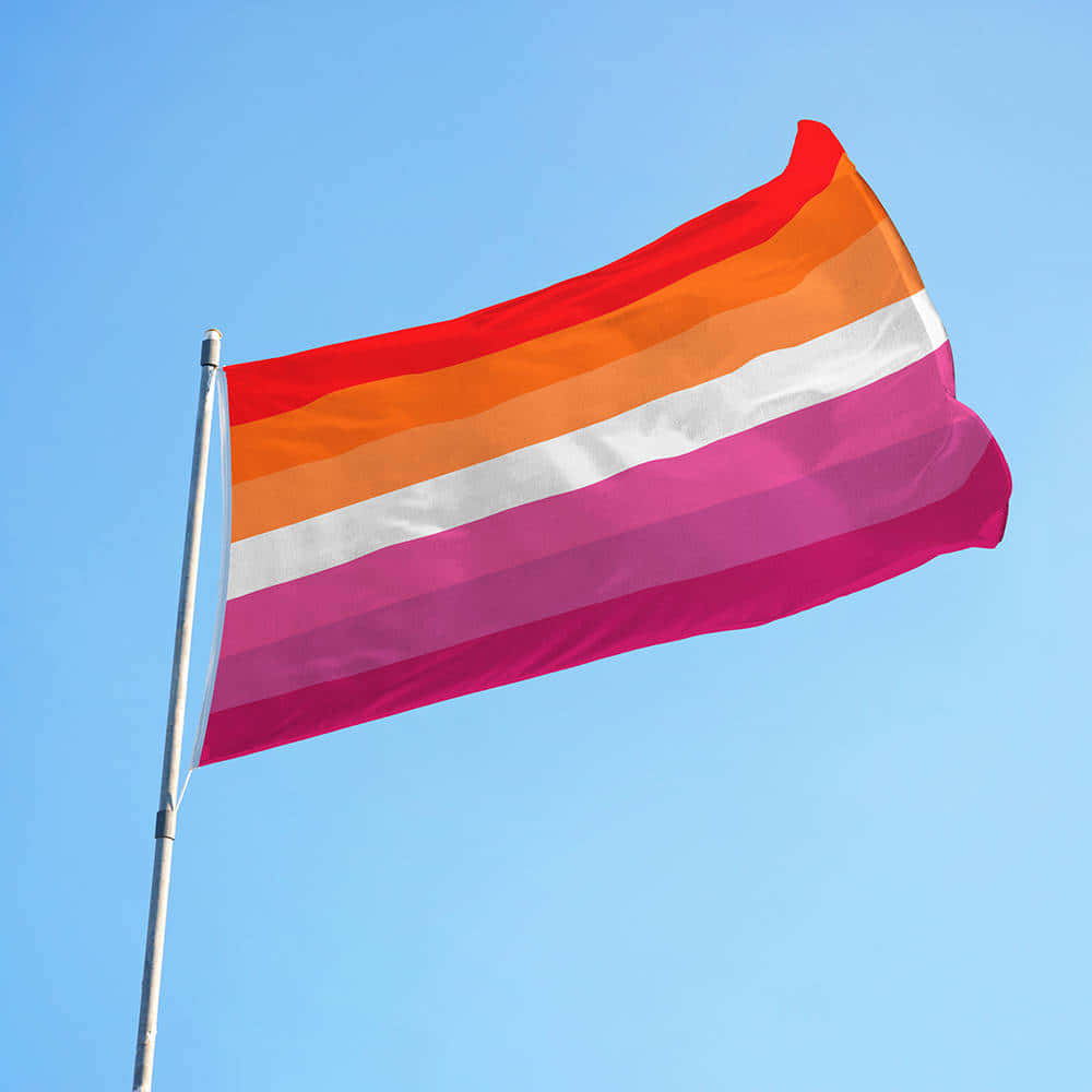 Cute Lgbt Lesbian Flag Wallpaper