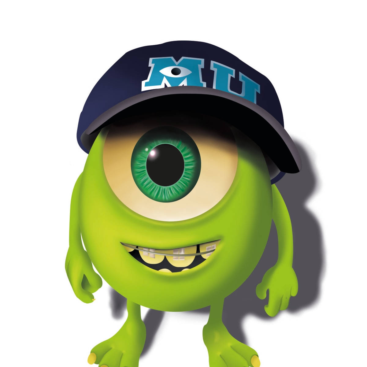 Cute Little Mike Wazowski Wallpaper