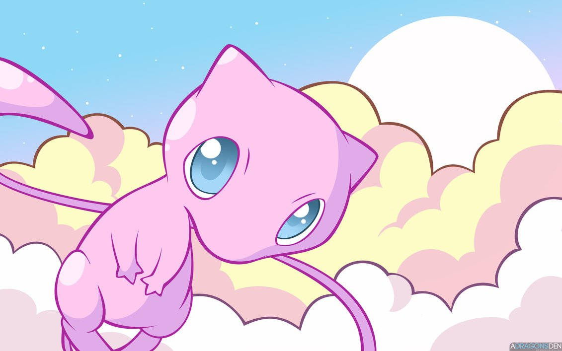 Cute Mini Shiny Mewtwo Wallpaper