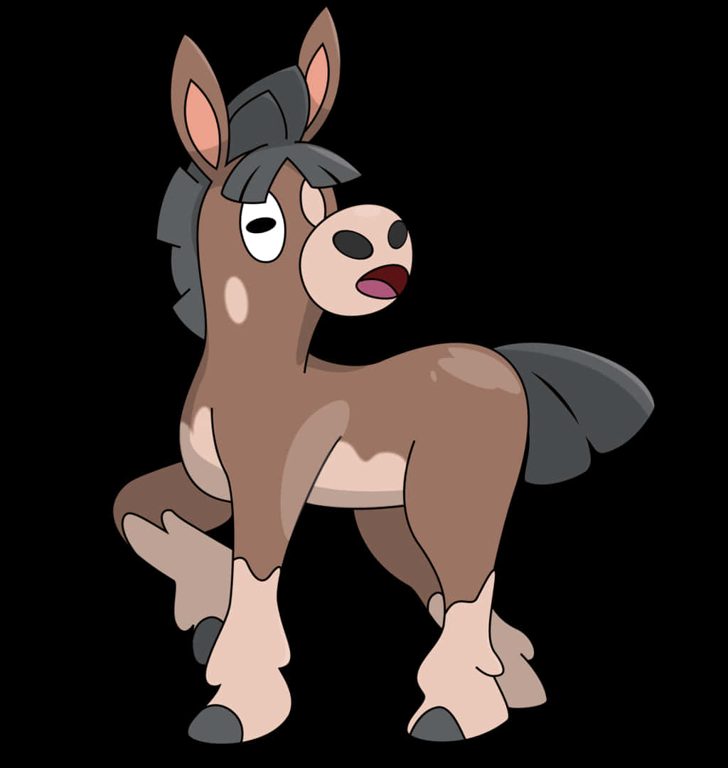 Cute Mudbray White Background Wallpaper