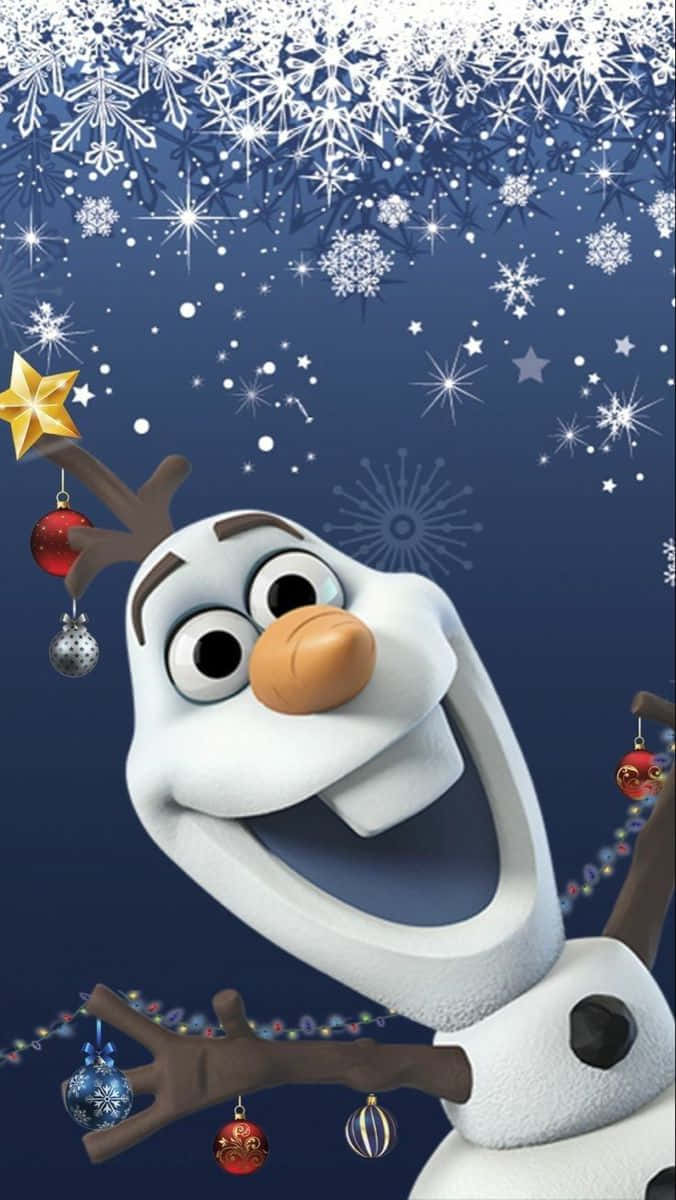 Cute Olaf Ready For A Hug! Wallpaper