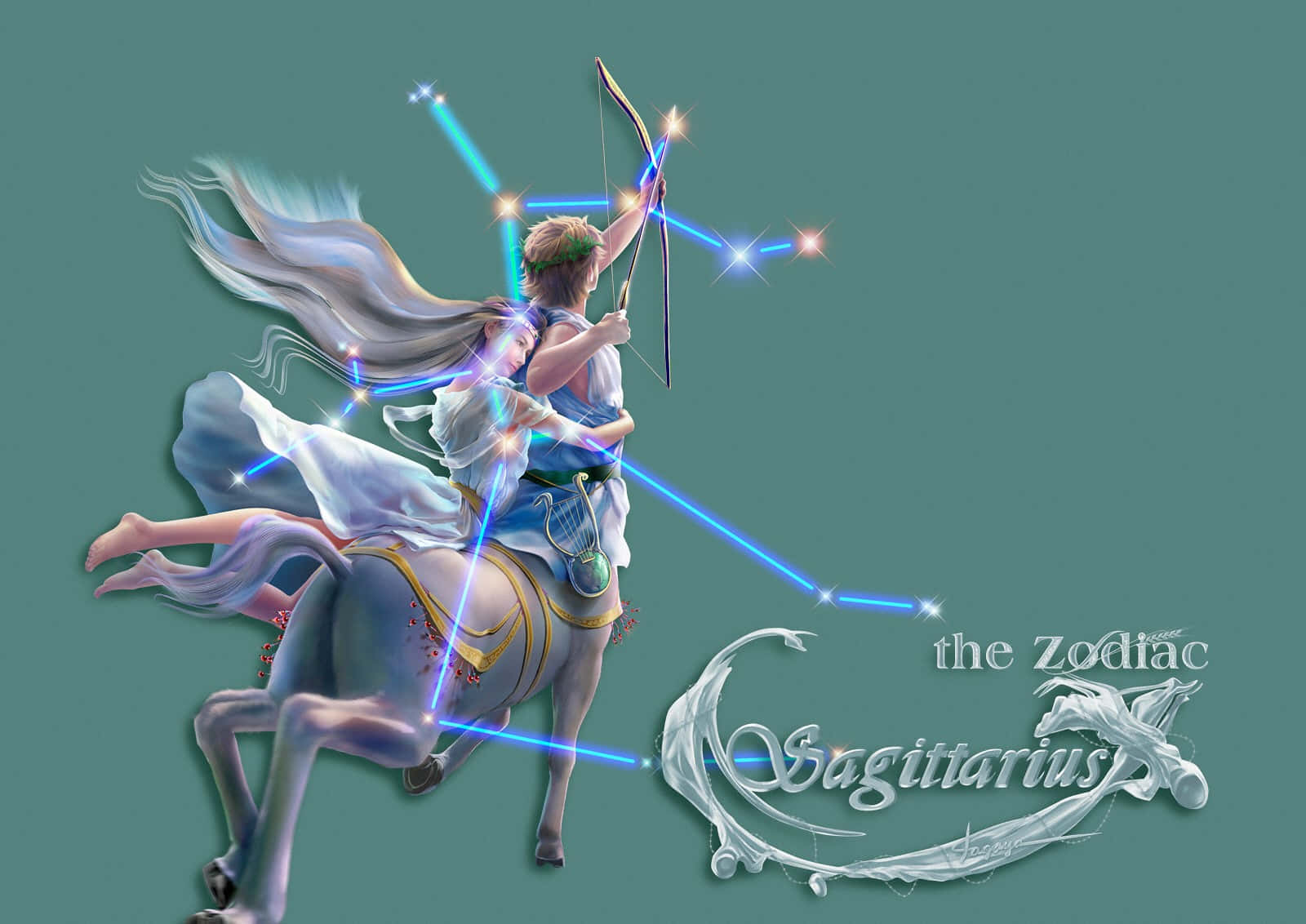 Cute Sagittarius The Zodiac Wallpaper