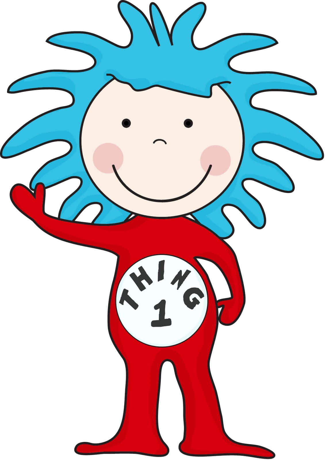 Cute Thing 1 Cartoon Wallpaper