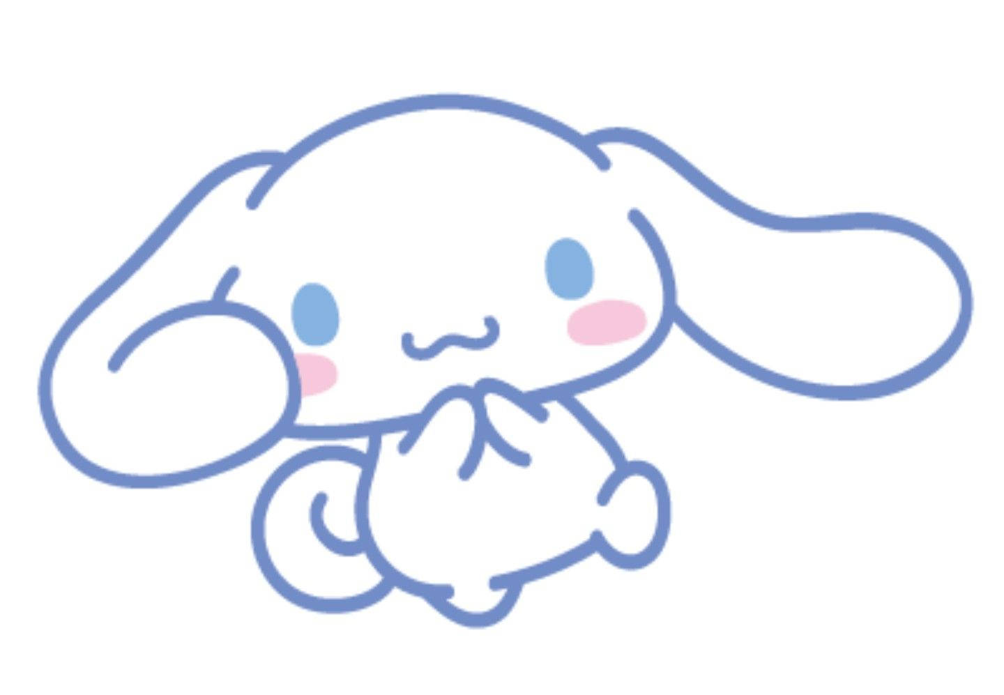 Cute White Cinnamoroll Wallpaper