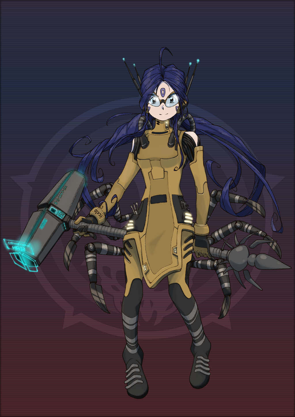 Cybernetic Skuld Ah My Goddess Wallpaper