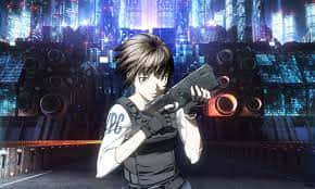 Cyberpunk Anime Characterwith Gun Wallpaper