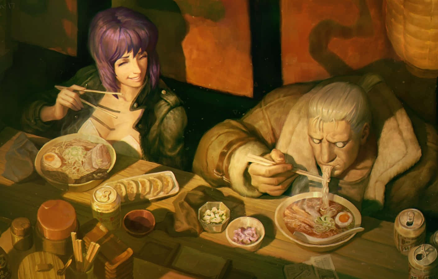 Cyberpunk Cool: Batou Of Ghost In The Shell